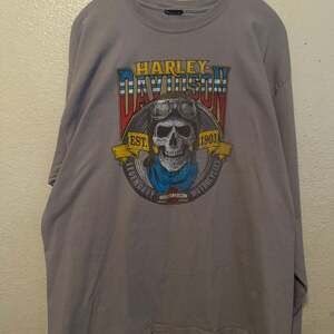 Vintage Harley Davidson Blackbeards Revenge Jamaica Long Sleeve Shirt